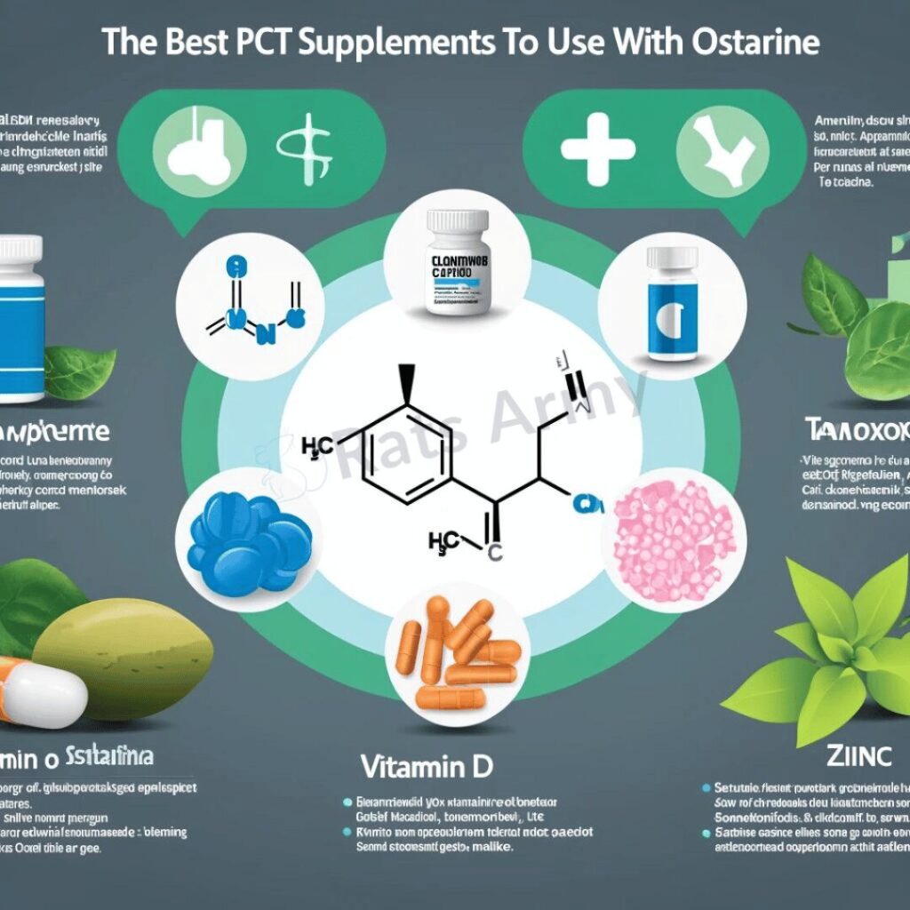 Ostarine pct supplements to use infographic
